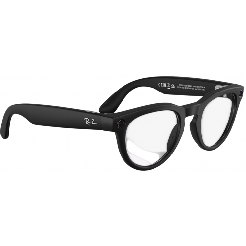 Умные очки Ray-Ban Meta* Headliner Gen 2 Matte Black, Прозрачные линзы для компьютера Clear Blue-Violet (RW4013), размер M